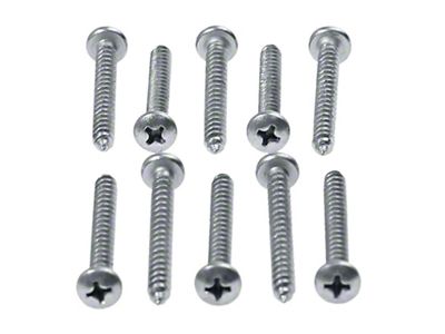 1969-1973 Mustang Console Mounting Screw Set, 10-Piece
