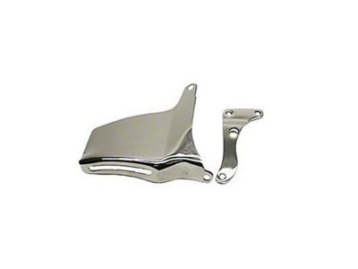 Alternator Bracket Set,SB,Upper & Lower,Chrome,69-75