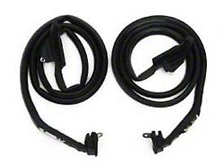 Door Weatherstrip; Driver and Passenger Side (69-76 Corvette C3 Convertible)