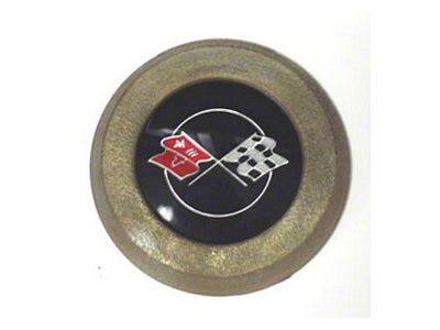 1969-1975 Corvette Horn Button Without Tilt And Telescopic Column