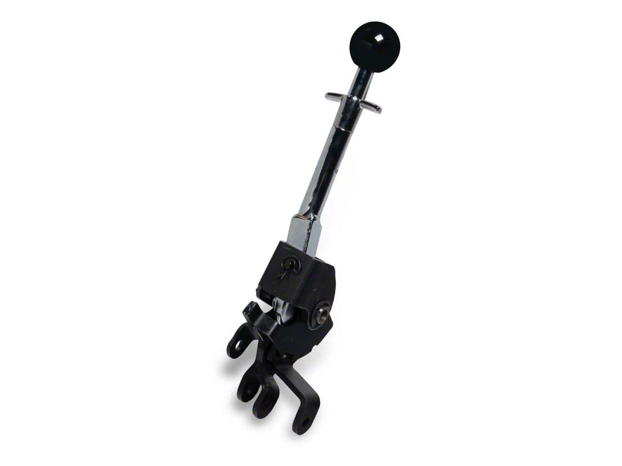 Ecklers 4-Speed Manual Shifter with Black Knob (69-76 Corvette C3)