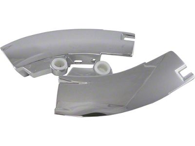 1969-1976 Corvette Windshield Upper Corner Moldings With Bushings