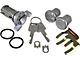 Ignition and Door Lock Set with Late Style Keys (69-78 Corvette C3)