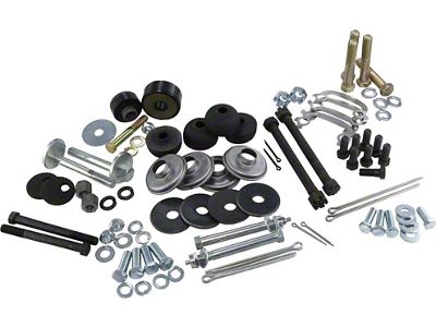 Rear Suspension Mounting Kit, 1969-1977