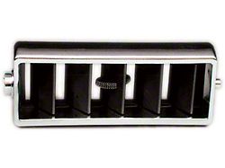 Center Dash Vent; Chrome (69-77 Corvette C3)