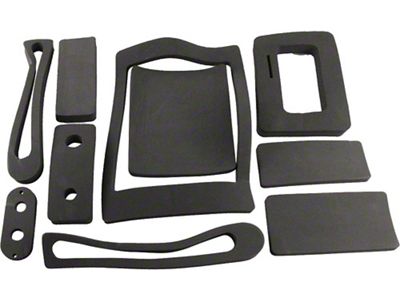 Heater Box Seal Set, W/O AC 69-79 SB, 69-72 BB