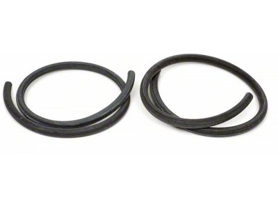 1969-1979 Nova Heater Hoses,Ribbed Design, GM Logo