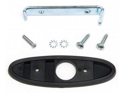 1969-1979 Nova Outside Bullet Door Mirror Mounting Kit, Right