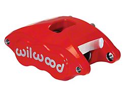 D52 Dual Piston Disc Brake Caliper, Wilwood, Aluminum, Front, Red (68-81 Camaro)