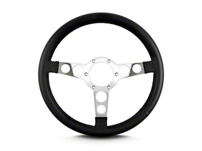 1969-1981 Camaro - Pontiac Formula Steering Wheel, Black leather wrap