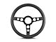 1969-1981 Camaro - Pontiac Formula Steering Wheel Dark Grey Leather Wrap