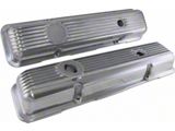 Aluminum Valve Covers; Polished (69-77 350 LT1 V8 Corvette C3)