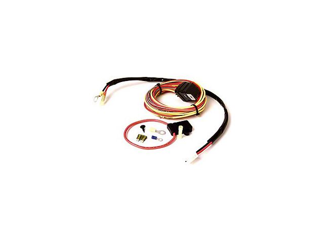 1969-1982 Corvette Be Cool Radiator Cooling Fan Relay Wiring Harness For Dual Fans