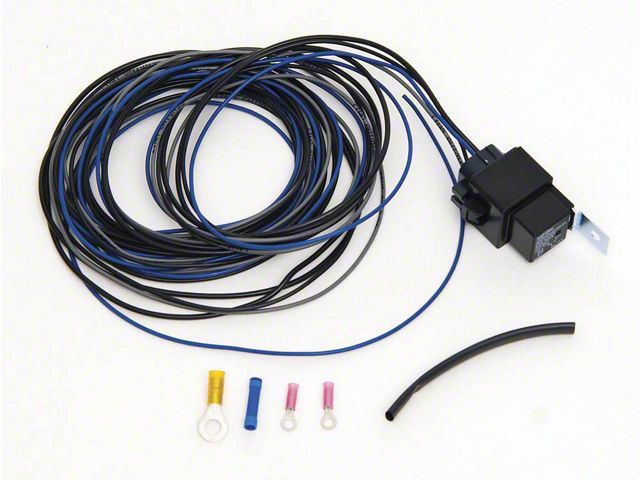 1969-1982 Corvette Be Cool Radiator Cooling Fan Wiring Harness For Dual Or Single Fans