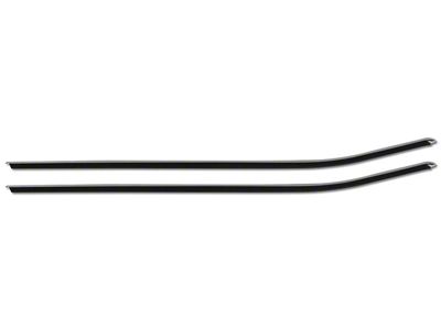 Inner Door Panel Weatherstrip; Driver Side (69-82 Corvette C3)