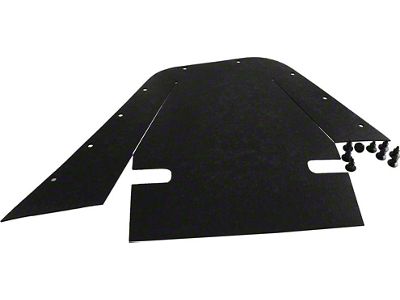 A-Frame Dust Cover; Driver Side (Late 68-82 Corvette C3)