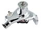 1969-1986 Chevrolet Camaro Platinum SuperCool Water Pump; 6.937 in. Hub Height; 5/8 in. Pilot; Long; Reverse Rotation; Aluminum Casting; Polished; For Custom Serpentine Systems Only; 1511NBREV
