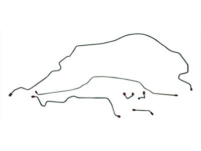 1969-70 Chevy-GMC Truck Brake Line Kit Front Power