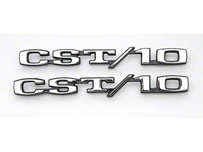 1969-70 CST/10 Front Fender Emblems