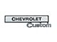 1969-72 Chevy Truck Glove Box Door Emblem Chevrolet Custom