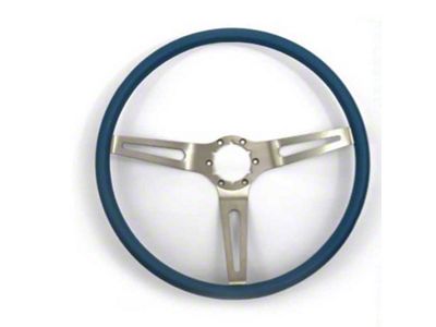 1969 Camaro Comfort Grip Steering Wheel, Blue