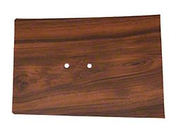Plate, Forward Console Rosewood Woodgrain (1969 Camaro)