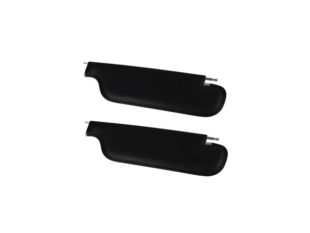 69 Coupe Sunvisors, Pair, Black