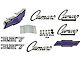 1969 Camaro Emblem Kit For Cars With Standard Trim Non-Rally Sport & 327ci