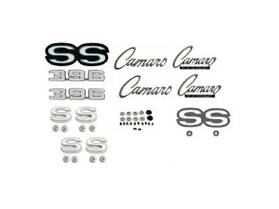 Emblem Kit,For Super SportSS ,Non-RS , With 396ci,1969