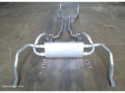 Exhaust System, Small Block, Original Style With Polished St