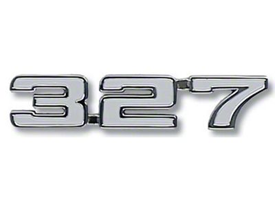 1969 Camaro Fender Emblem, 327