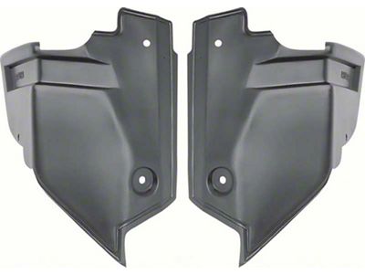 1969 Camaro Headlight Door Actuator Shields, Rally Sport RS