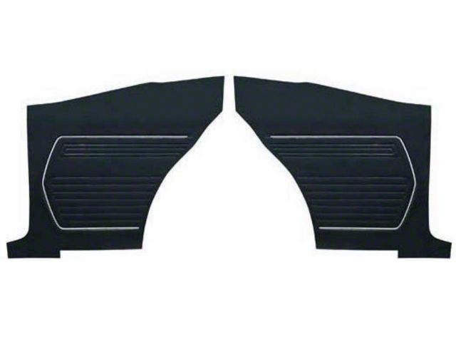 1969 Camaro Legendary Auto Interiors Unassembled Rear Side Panels-Standard Interior, Unassembled-Coupe With Fixed Rear Seat