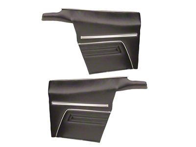 1969 Camaro , Rear Coupe Side Panels, For Standard Interior, Assembled