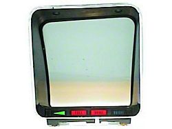 Speedometer Lens Assembly, Instrument Carrier (1969 Camaro)