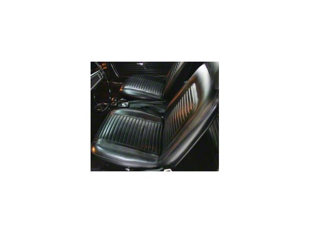1969 Camaro Standard Front Bucket Seat Covers,Black