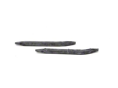 1969 Chevelle Bumper Guard Inserts, Rear, Pair