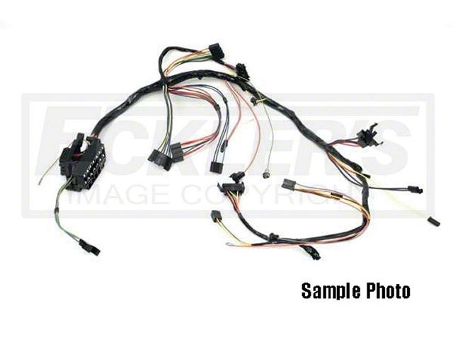 Dash Harness,Column Shift,Auto&Man, W/Warning Lights,69