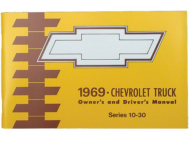1969 Chevy Truck Owners Manual