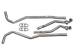 Exhaust Pipes, Big Block, Aluminized Steel, 2.5-2, With Manual Transmission (1969 Corvette C3)