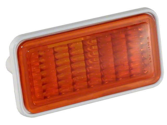 Front Side Marker Light, Amber, 1969