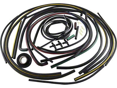 Headlight and Wiper Door Vacuum Hose Kit (1969 Corvette C3)