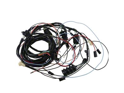 1969 Corvette Rear Body And Lights Wiring Harness With Fiber Optics Show Quality