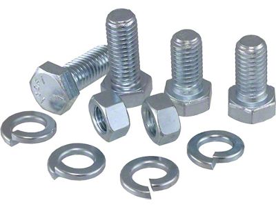 CA 1969 Corvette Seat Lap And Shoulder Belt Bolt Kit