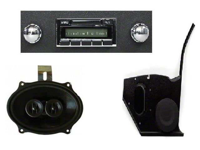 Custom Autosound 69 Radio,USA-230, Speakers