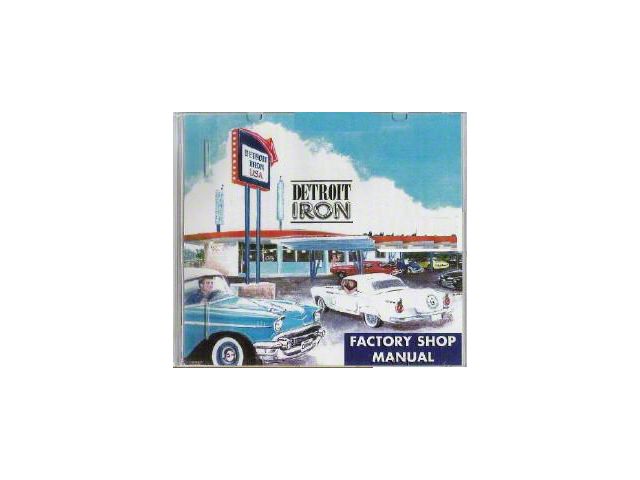 1969 Ford Car Shop Manuals; 5 Volumes (CD-ROM)