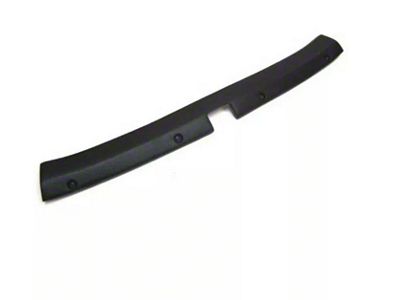 Header Molding; Gunmetal (1969 Corvette C3 Sting Ray Sports Coupe)