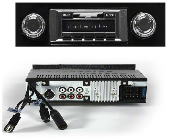 Custom Autosound USA-630 Series Radio (1969 Impala)