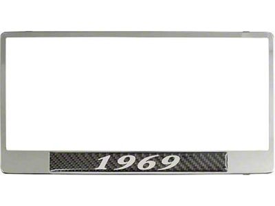 1969 License Plate Frame