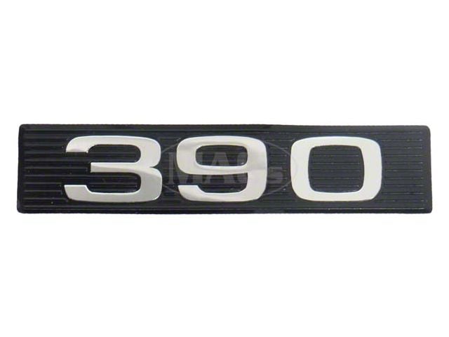 1969 Mustang 390 Hood Emblem Insert